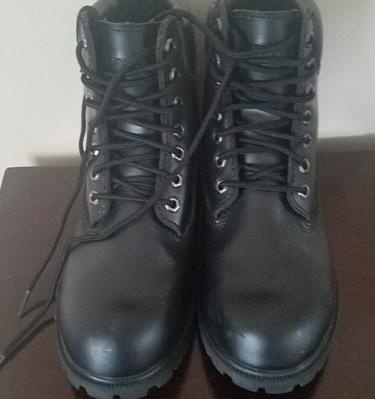 dexter work boots black